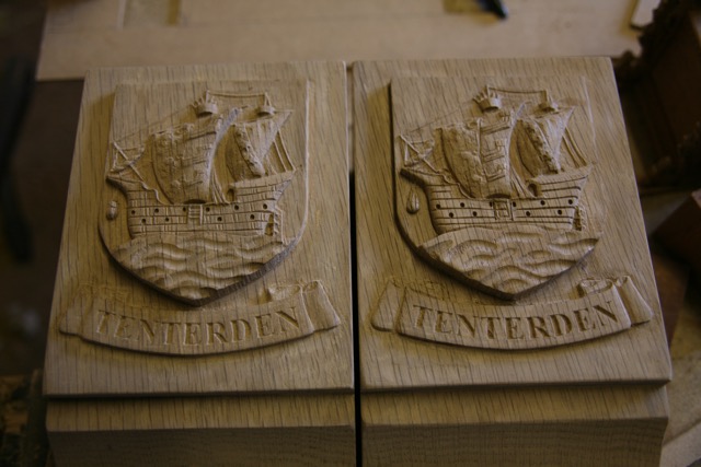 Tenterden Sign for Fireplace